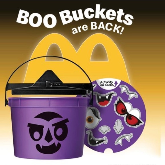 McDonald's Toys Nwot Vampire Happy Meal Bucket Mcdonalds 223 Halloween Poshmark